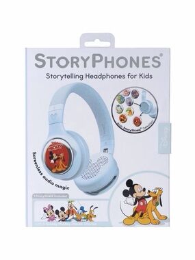 *Brand New* StoryPhones Disney Mickey Mouse Storytelling Headphones for Kids